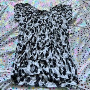 Cap Sleeve print top